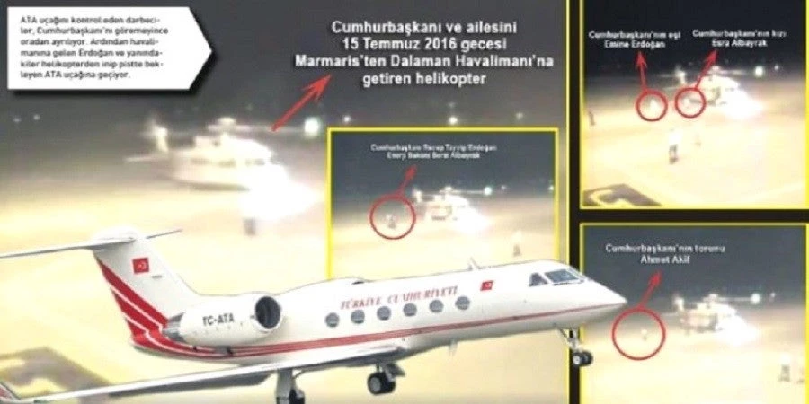 Πώς γλίτωσε ο Ερντογάν το βράδυ του πραξικοπήματος (εικόνα)